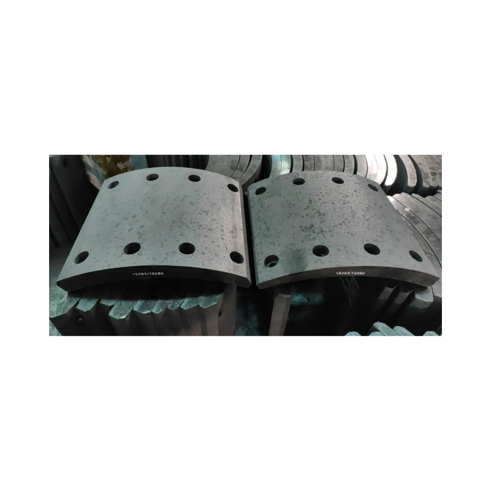 19283/19284 Brake Lining for Auto Parts Made in China Wear-resistant High-temperature Resistant Applicable SAF/Sauer Kaiser